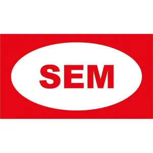 SEM, Samolepka, formát 90x50 mm, Samolepicí