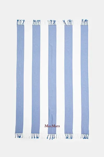 Max Mara Beachwear plážový uterák bavlnený