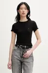 Tommy Jeans tričko dámské bavlněné s elastanem