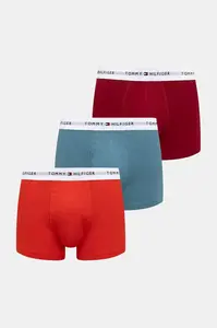 Tommy Hilfiger boxerky pánske bavlnené s elastanom 3-pak