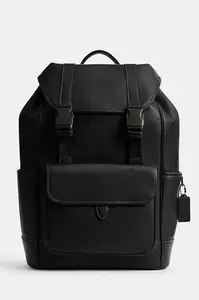 Coach Kožený ruksak Coach League Flap Backpack