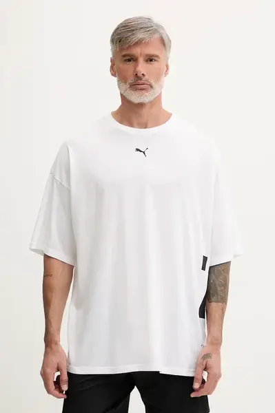 Puma tričko pánské s bavlnou GRAPHIC OVERSIZED