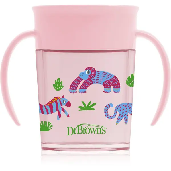 Dr. Brown's Cheers 360° Jungle hrnček 4 m+ 200 ml