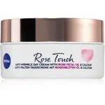 NIVEA Rose Touch denný krém proti vráskam 50 ml