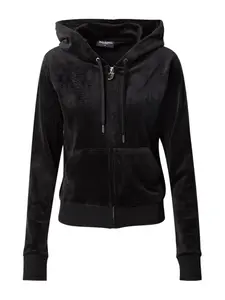 Juicy Couture Tepláková bunda 'ROBERTSON'  čierna