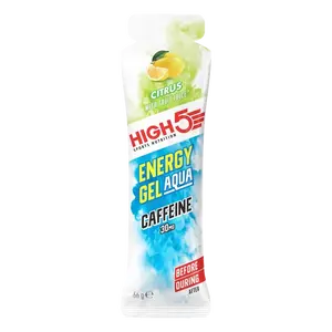 HIGH5 Energy Gel Aqua Caffeine 66g - citrus