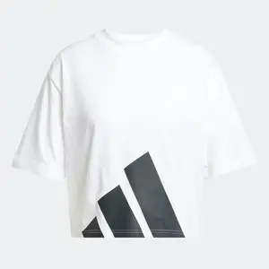 ADIDAS SPORTSWEAR Funkčné tričko 'Essentials'  čierna / biela