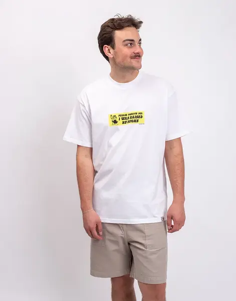 Tričko Carhartt WIP S/S Bumper Stickers T-Shirt White