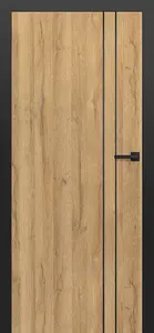 Interiérové dveře Intersie Lux Černá 204 - Výška 210 cm