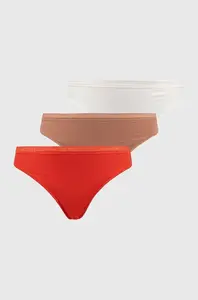 Tommy Hilfiger tangá dámske bavlnené s elastanom 3-pak