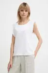 Pepe Jeans Ľanové tričko Pepe Jeans KAI