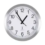 Ambia Home NÁSTĚNNÉ HODINY barvy stříbra, bílá 30 cm