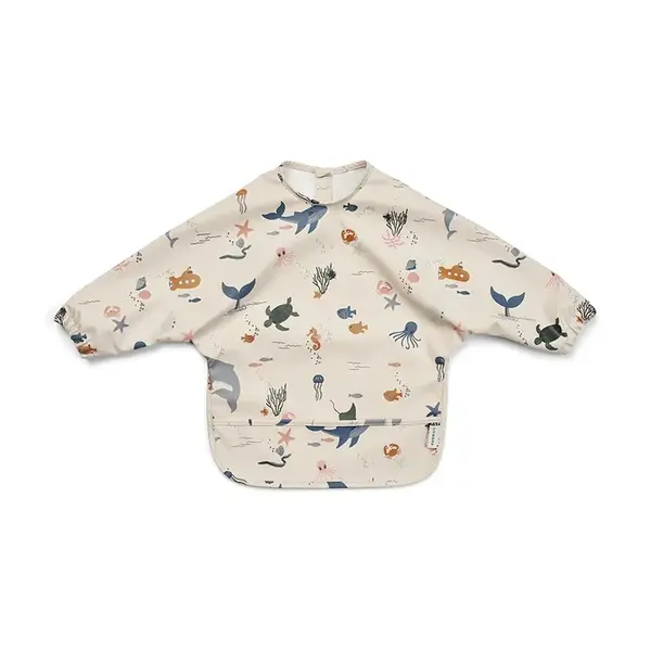 Liewood dětský bryndák Merle Printed Cape Bib