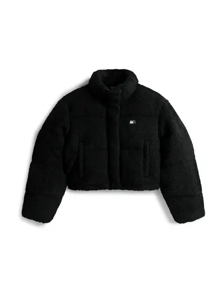 Tommy Jeans Prechodná bunda  čierna