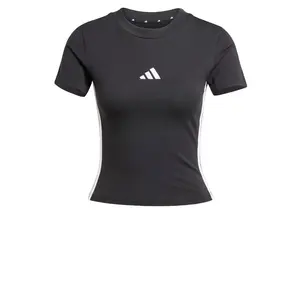 ADIDAS SPORTSWEAR Tričko 'Essentials'  čierna / biela