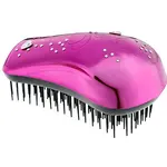 Rozčesávací kartáč na vlasy Dessata Original Maxi Swarovski Fuchsia Heart - fuchsiový (31135) + dárek zdarma