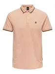 Only & Sons Tričko 'ONSFletcher'  marhuľová / čierna
