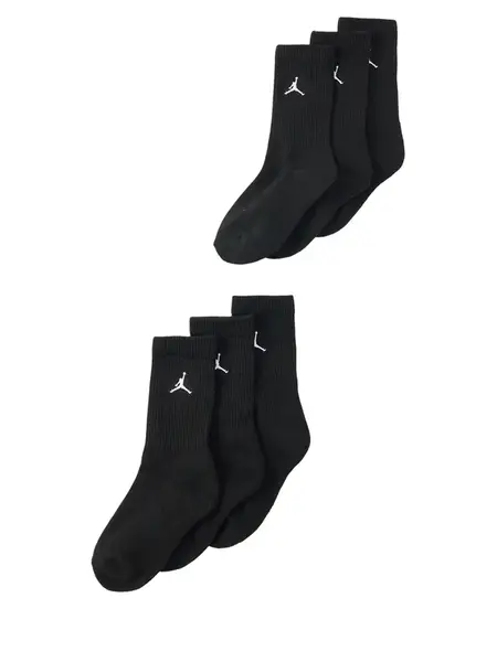 Jordan Ponožky 'EVERYDAY ESSENTIALS'  čierna / biela