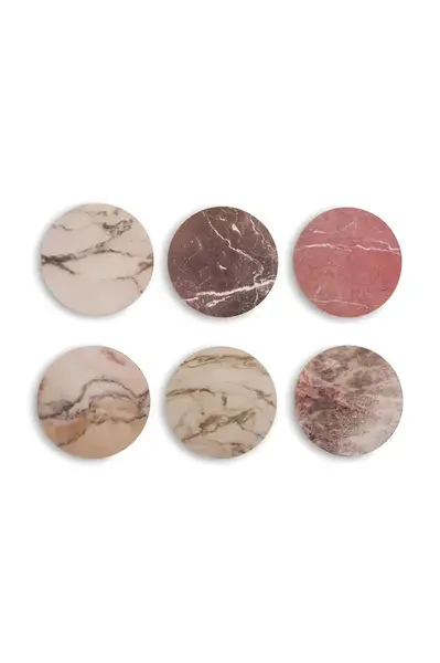 &k amsterdam Sada podtácků pod sklenice &k amsterdam marble set 6-pack