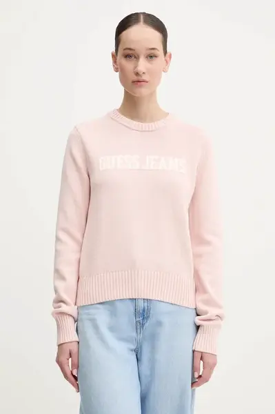 Guess Jeans Bavlněný svetr Guess Jeans