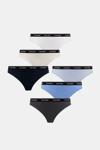 Calvin Klein Underwear Kalhotky dámské s bavlnou 7-pack