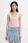 From Future crop top dámský kašmírový