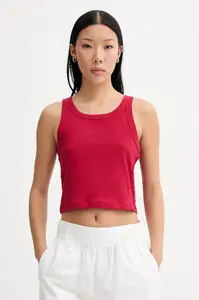 Marc O'Polo crop top dámský bavlněný s elastanem