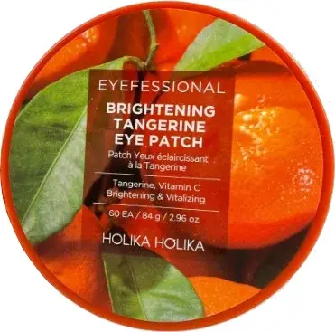 Holika Holika Rozjasňující hydrogelové polštářky pod oči Eyefessional Brightening Tangerine (Eye Patch) 60 ks