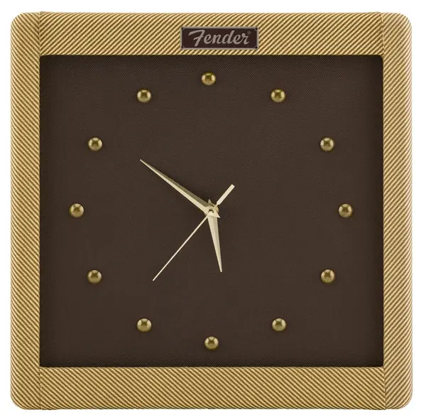 Fender Tweed Clock