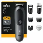 Braun Multifunkčný zastrihávač 7v1 Series 5 AIO5520 Grey