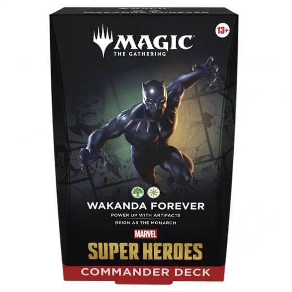 Magic The Gathering Marvel Super Heroes Commander Deck - Wakanda Forever