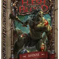 Flesh and Blood TCG - Heavy Hitters Blitz Deck - Rhinar