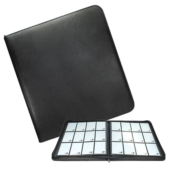 Album na karty 12-Pocket Zippered PRO-Binder - Black