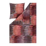 Estella POVLEČENÍ, interlock jersey, červená, 140/200 cm