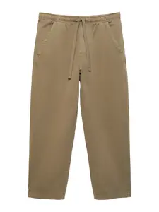 Pull&Bear Nohavice  svetlohnedá