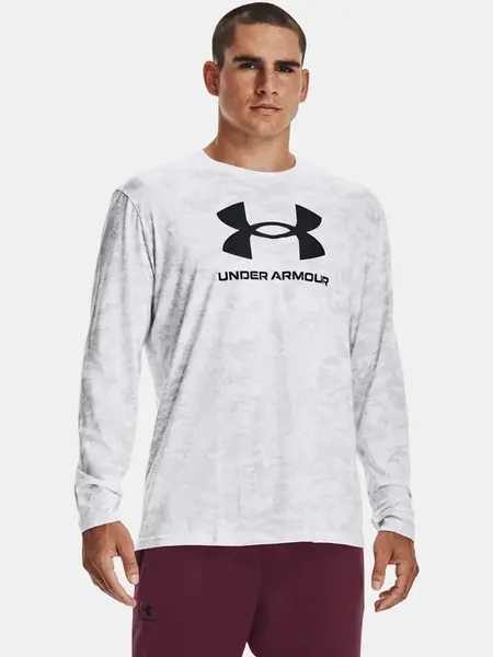 Under Armour Tričko ABC CAMO LS-WHT - Pánské