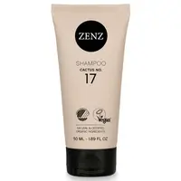 Hydratační a změkčující šampon pro kudrnaté a suché vlasy Zenz Cactus No. 17 - 50 ml + dárek zdarma
