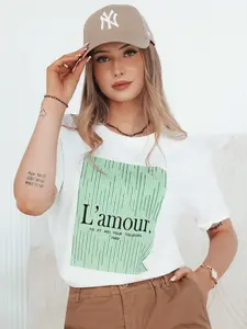 Dámske tričko LAMOUR biele