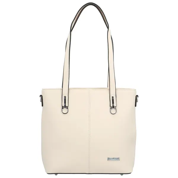 Dámská kabelka na rameno pudrová - Delami Royal Class