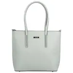 Dámská kabelka na rameno světle šedá - Delami Sweet Em