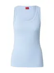 HUGO Top 'Datamia'  svetlomodrá