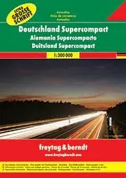 DSCAA SP Německo autoatlas superkompakt 1:300 000 / autoatlas