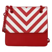 Dámská crossbody kabelka červená - DIANA & CO Grasiana