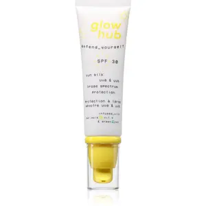 Glow Hub Sun Silk opalovací krém na obličej SPF 30 50 ml