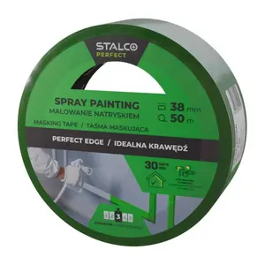 Páska maskovací pro stříkání barvy, 38 mm x 50 m, STALCO PERFECT