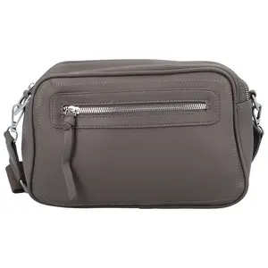 Dámská crossbody kabelka šedá - Paolo bags Tselmega