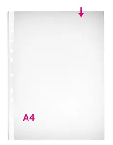Herlitz - Prospektový obal A4/100 kusů
