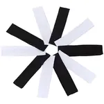 10Pcs 2 Colors Polyester Yoga Slastic Headbands