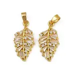 Rack Plating Brass Clear Cubic Zirconia Pendants