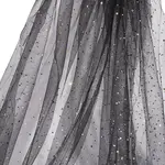 Star & Moon Pattern Nylon Mesh Fabrics